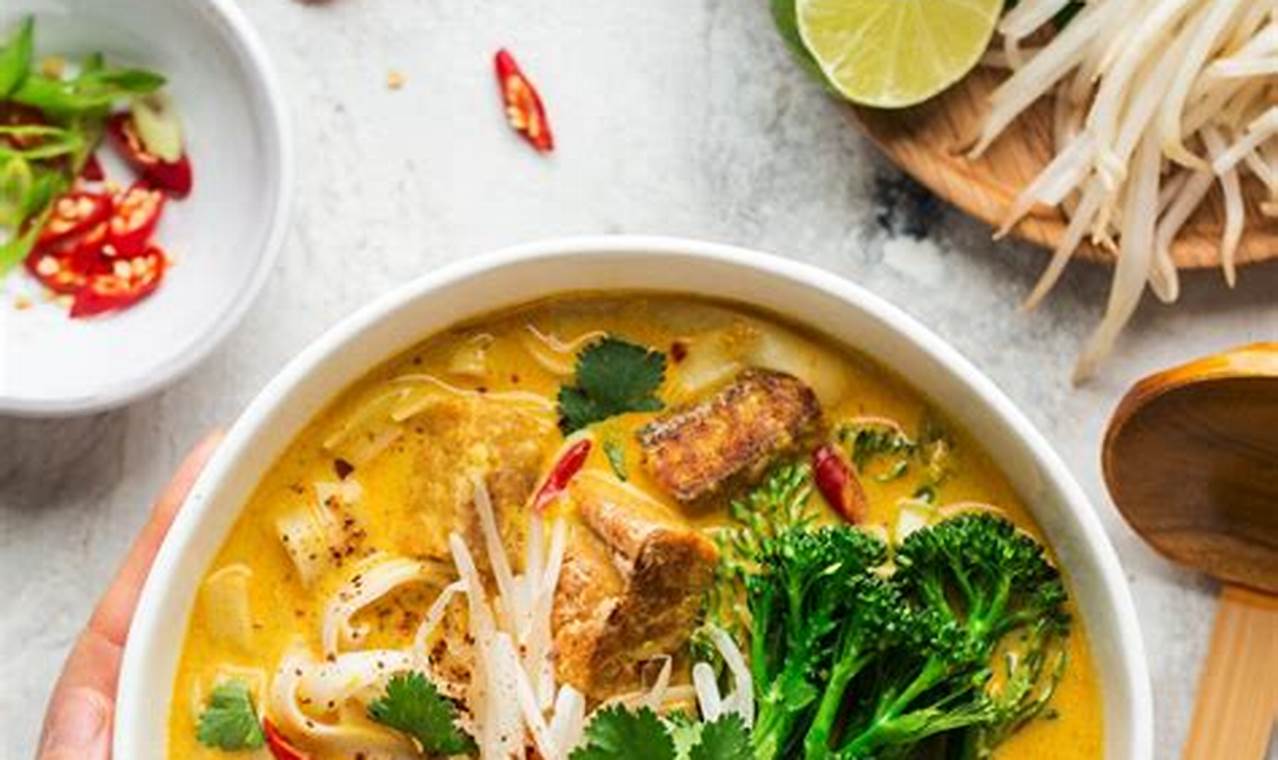 Easy Laksa Vegan Recipe: Delicious & Authentic! Discover Delicious Vegan Food, Beauty Swaps, and Zero-Waste Tips for a Greener Life Easy Laksa Vegan Recipe: Delicious & Authentic! | Discover Delicious Vegan Food, Beauty Swaps, and Zero-Waste Tips for a Greener Life
