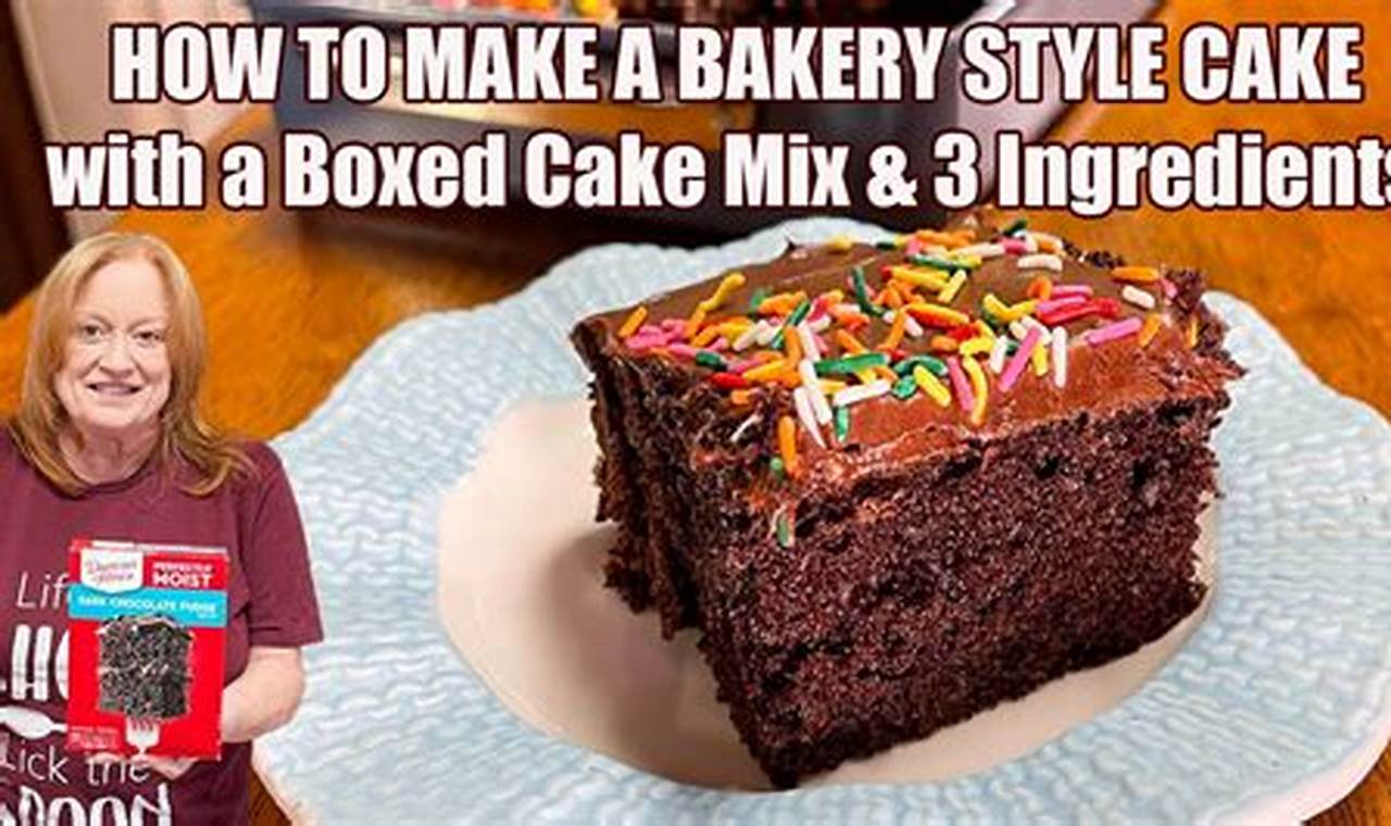 Easy Vegan Cake: How to Make a Boxed Cake Mix Vegan! | Discover Delicious Vegan Food, Beauty Swaps, and Zero-Waste Tips for a Greener Life