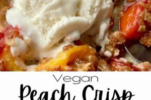 Delicious Peach Vegan Recipes: Easy & Healthy! | Discover Delicious Vegan Food, Beauty Swaps, and Zero-Waste Tips for a Greener Life
