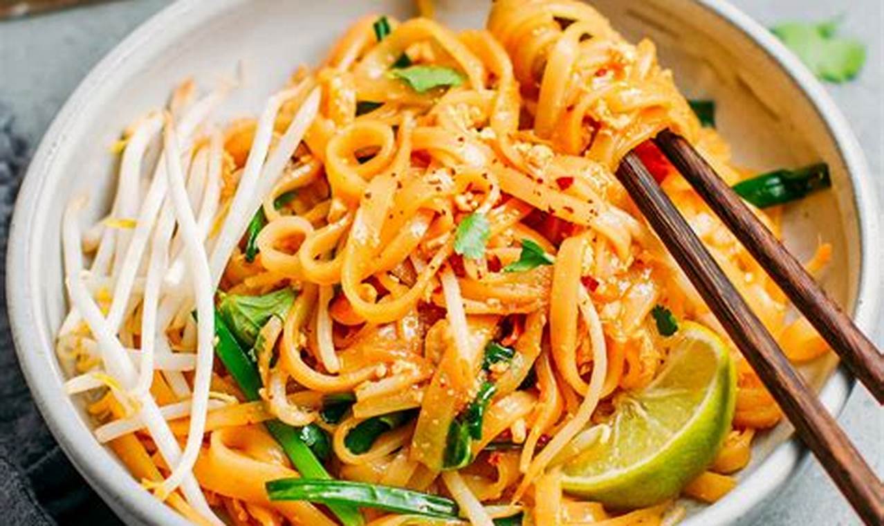 Quick & Easy Vegan Pad Thai Recipe (Delicious!) | Discover Delicious Vegan Food, Beauty Swaps, and Zero-Waste Tips for a Greener Life