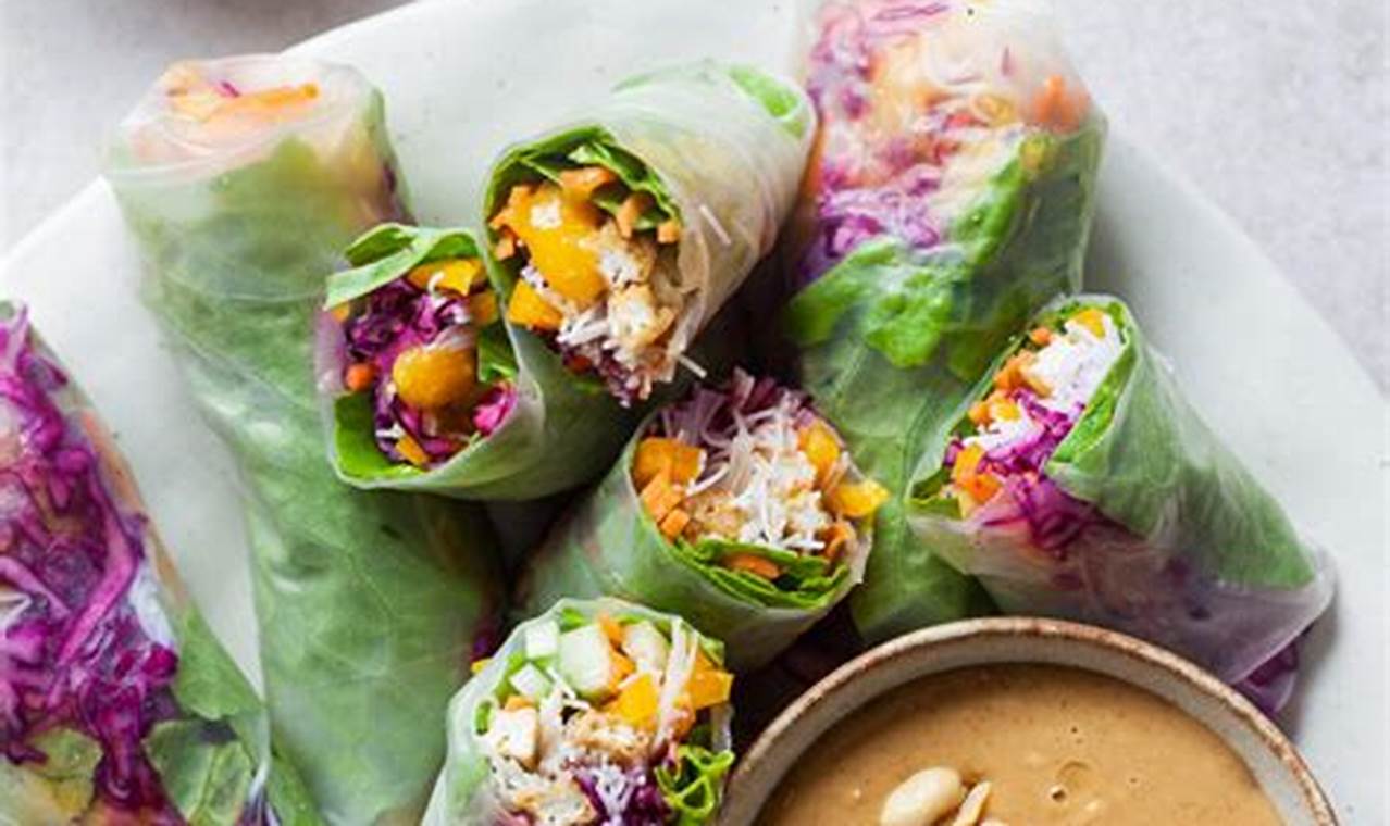 Easy Vegan Summer Rolls Recipe: Fresh & Delicious! | Discover Delicious Vegan Food, Beauty Swaps, and Zero-Waste Tips for a Greener Life