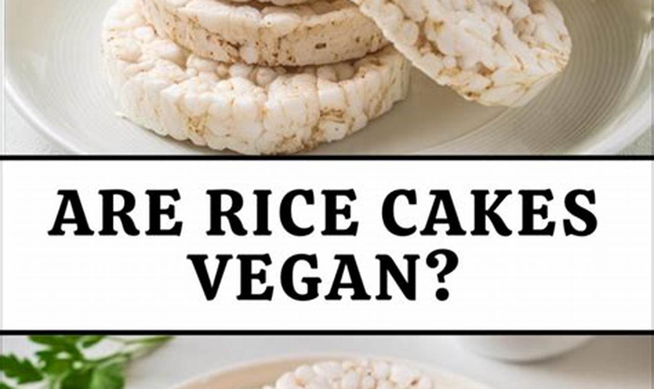 The Vegan Guide: Are Rice Cakes Vegan? + Brands | Discover Delicious Vegan Food, Beauty Swaps, and Zero-Waste Tips for a Greener Life