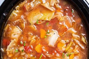 Easy Vegan Cabbage Soup (Slow Cooker Recipe!) | Discover Delicious Vegan Food, Beauty Swaps, and Zero-Waste Tips for a Greener Life