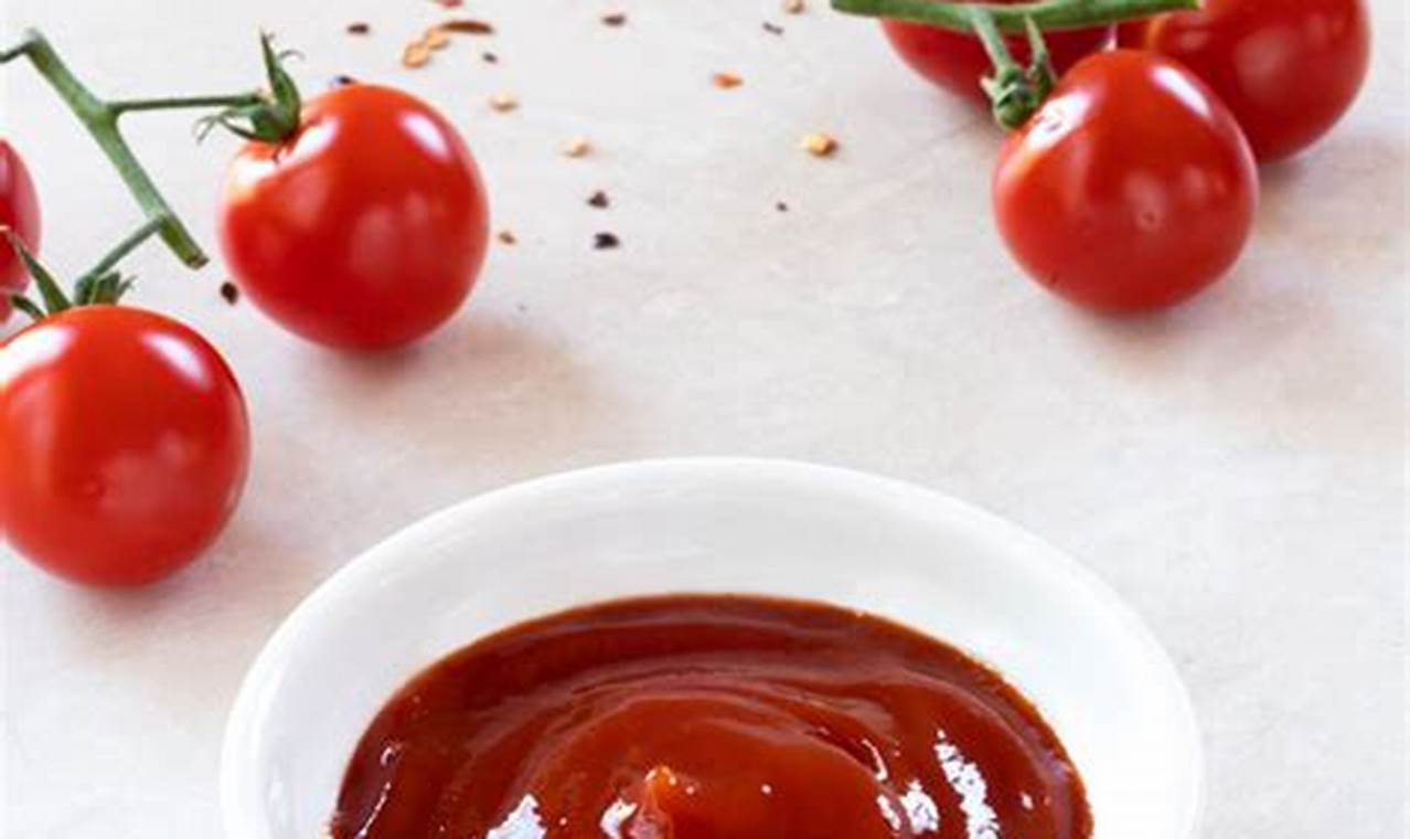 Best Vegan Tomato Ketchup Recipe: Easy & Delicious! | Discover Delicious Vegan Food, Beauty Swaps, and Zero-Waste Tips for a Greener Life