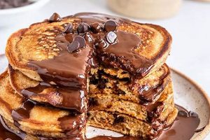 Easy Chocolate Chip Vegan Pancakes Recipe (Delicious!) Discover Delicious Vegan Food, Beauty Swaps, and Zero-Waste Tips for a Greener Life Easy Chocolate Chip Vegan Pancakes Recipe (Delicious!) | Discover Delicious Vegan Food, Beauty Swaps, and Zero-Waste Tips for a Greener Life