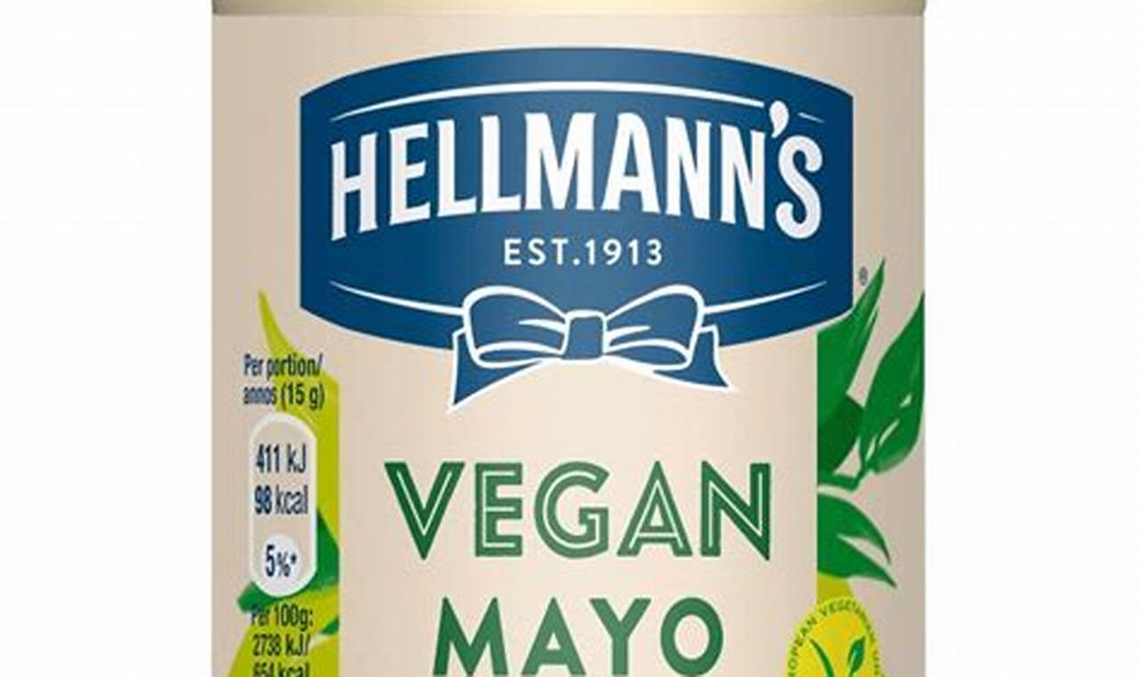 The Best Vegan Mayo: Hellmann's Vegan Mayo Guide & Recipes | Discover Delicious Vegan Food, Beauty Swaps, and Zero-Waste Tips for a Greener Life