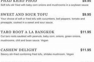 Araya's Vegan Thai Menu: University Way Seattle - Delicious! | Discover Delicious Vegan Food, Beauty Swaps, and Zero-Waste Tips for a Greener Life