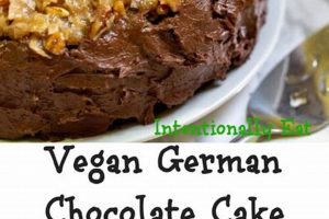 Easy Vegan German Chocolate Cake Recipe: A Rich Delight! | Discover Delicious Vegan Food, Beauty Swaps, and Zero-Waste Tips for a Greener Life