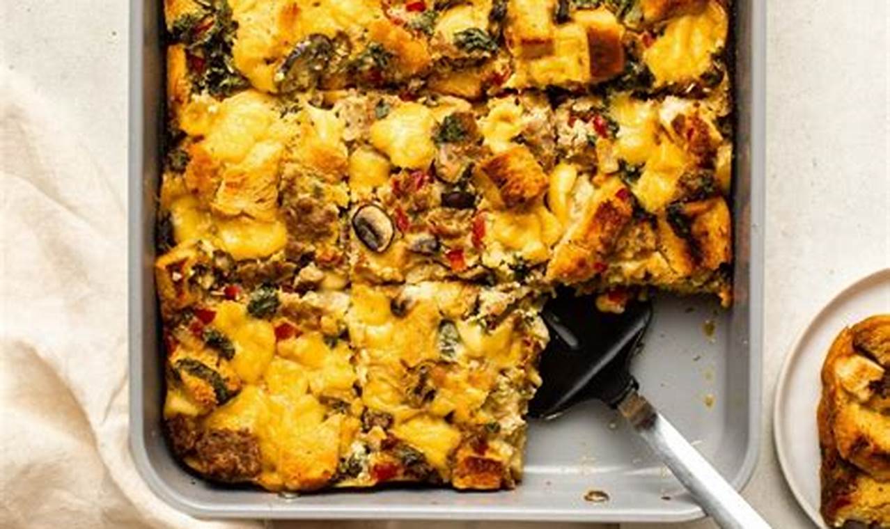 Easy Vegan Breakfast Strata Recipe: Delicious! Discover Delicious Vegan Food, Beauty Swaps, and Zero-Waste Tips for a Greener Life Easy Vegan Breakfast Strata Recipe: Delicious! | Discover Delicious Vegan Food, Beauty Swaps, and Zero-Waste Tips for a Greener Life