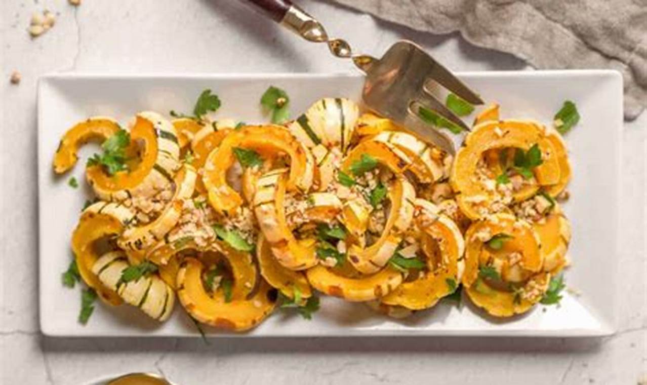 Easy Vegan Delicata Squash Recipes [Delicious!] | Discover Delicious Vegan Food, Beauty Swaps, and Zero-Waste Tips for a Greener Life