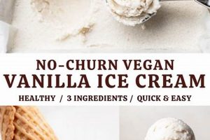 Easy No Churn Vegan Ice Cream: Dairy-Free Sweetness! | Discover Delicious Vegan Food, Beauty Swaps, and Zero-Waste Tips for a Greener Life