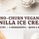 Easy No Churn Vegan Ice Cream: Dairy-Free Sweetness! | Discover Delicious Vegan Food, Beauty Swaps, and Zero-Waste Tips for a Greener Life