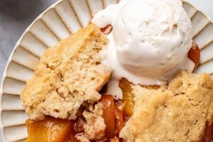 Easy Vegan Peach Cobbler Recipe (Dairy-Free!) | Discover Delicious Vegan Food, Beauty Swaps, and Zero-Waste Tips for a Greener Life