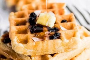 Easy Vegan Waffles Recipe: Delicious & Fluffy! | Discover Delicious Vegan Food, Beauty Swaps, and Zero-Waste Tips for a Greener Life