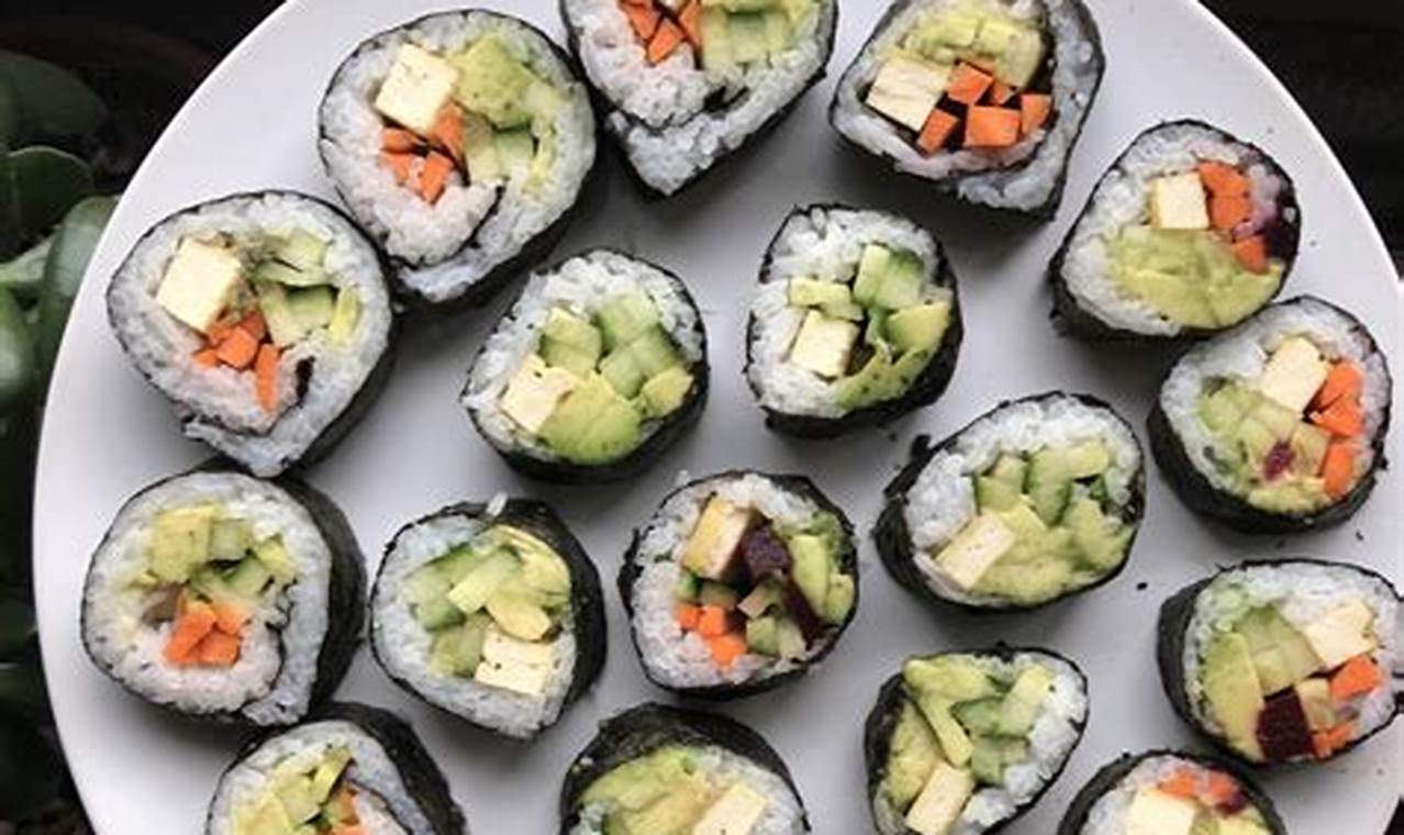 Guide to Sushi with Vegan Options Near You! | Discover Delicious Vegan Food, Beauty Swaps, and Zero-Waste Tips for a Greener Life