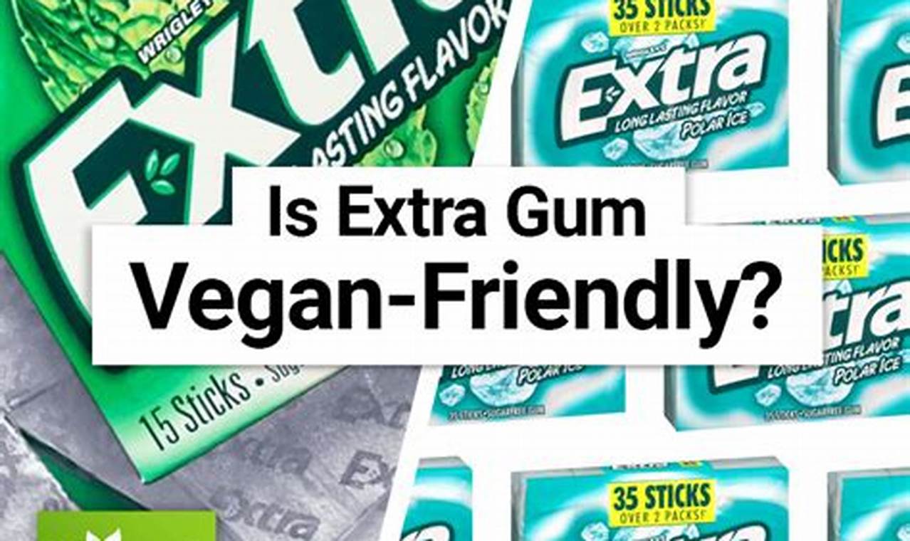 Vegan Guide: Is Extra Gum Vegan? + Alternatives | Discover Delicious Vegan Food, Beauty Swaps, and Zero-Waste Tips for a Greener Life