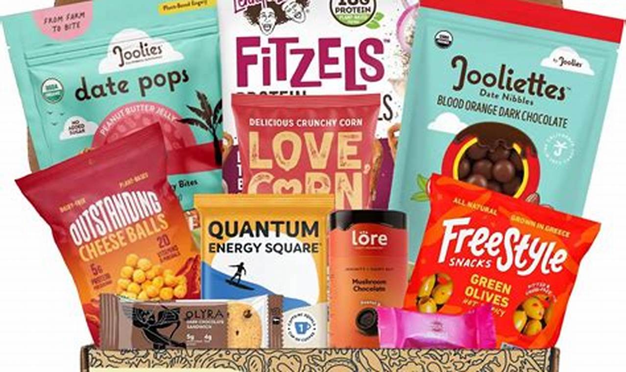 Plant-Based Vegan Snacks Box: Curated & Delicious! | Discover Delicious Vegan Food, Beauty Swaps, and Zero-Waste Tips for a Greener Life