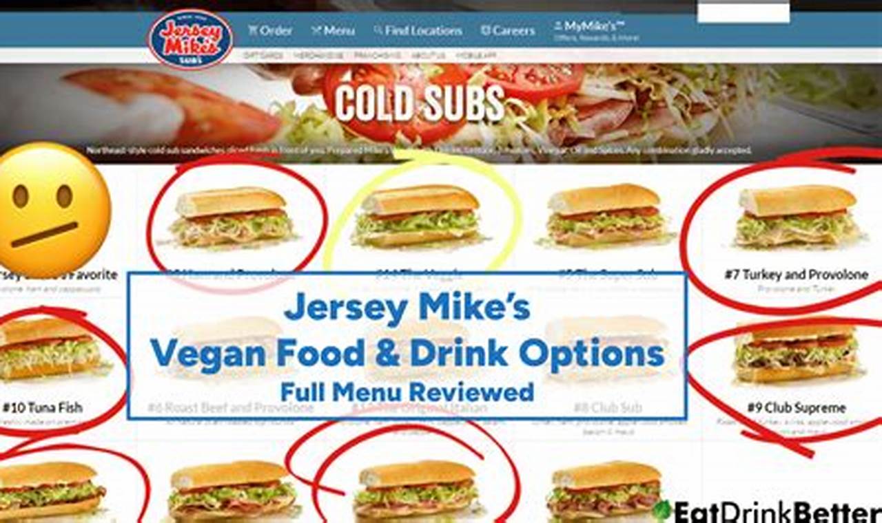 Guide to Jersey Mike Vegan Options (Plus Tips!) | Discover Delicious Vegan Food, Beauty Swaps, and Zero-Waste Tips for a Greener Life