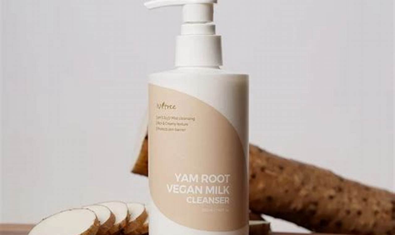 Gentle Vegan Cleanse: isntree Yam Root Milk Cleanser Discover Delicious Vegan Food, Beauty Swaps, and Zero-Waste Tips for a Greener Life Gentle Vegan Cleanse: isntree Yam Root Milk Cleanser | Discover Delicious Vegan Food, Beauty Swaps, and Zero-Waste Tips for a Greener Life