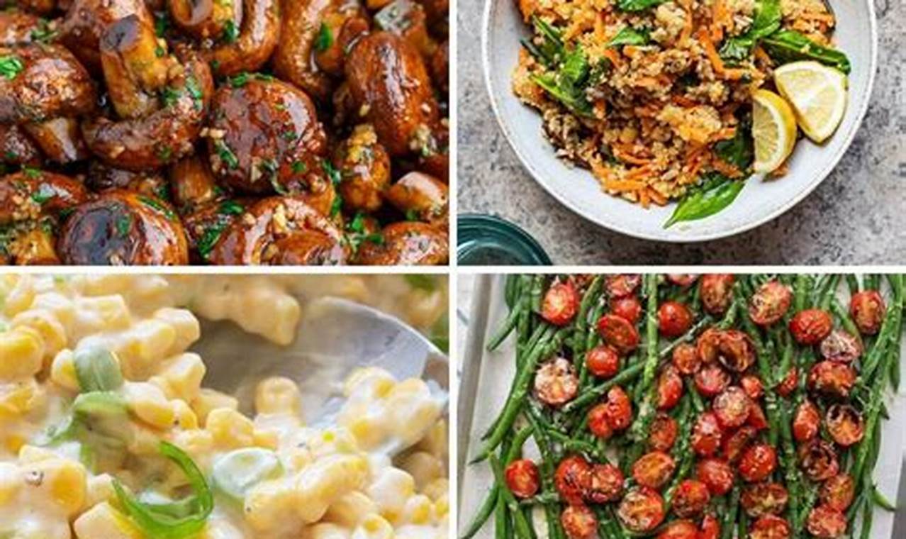 Easy Vegan Side Recipes: Delicious & Healthy Sides | Discover Delicious Vegan Food, Beauty Swaps, and Zero-Waste Tips for a Greener Life