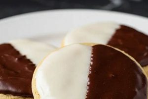 The BEST Vegan Black &amp; White Cookies Recipe: Classic! | Discover Delicious Vegan Food, Beauty Swaps, and Zero-Waste Tips for a Greener Life