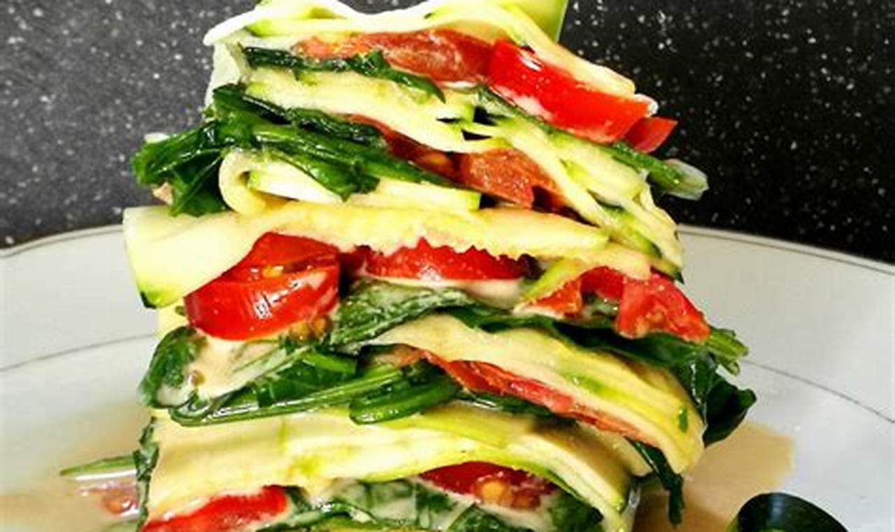 Easy Vegan Zucchini Lasagna Recipe: Delicious & Healthy! | Discover Delicious Vegan Food, Beauty Swaps, and Zero-Waste Tips for a Greener Life