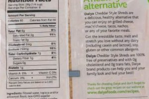 Decode: Vegan Cheese Nutrition Label Guide + Facts | Discover Delicious Vegan Food, Beauty Swaps, and Zero-Waste Tips for a Greener Life