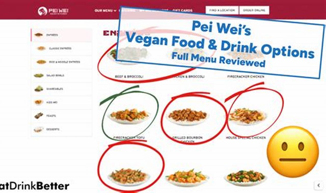 Your Guide to Pei Wei Vegan Options: Delicious Choices! | Discover Delicious Vegan Food, Beauty Swaps, and Zero-Waste Tips for a Greener Life