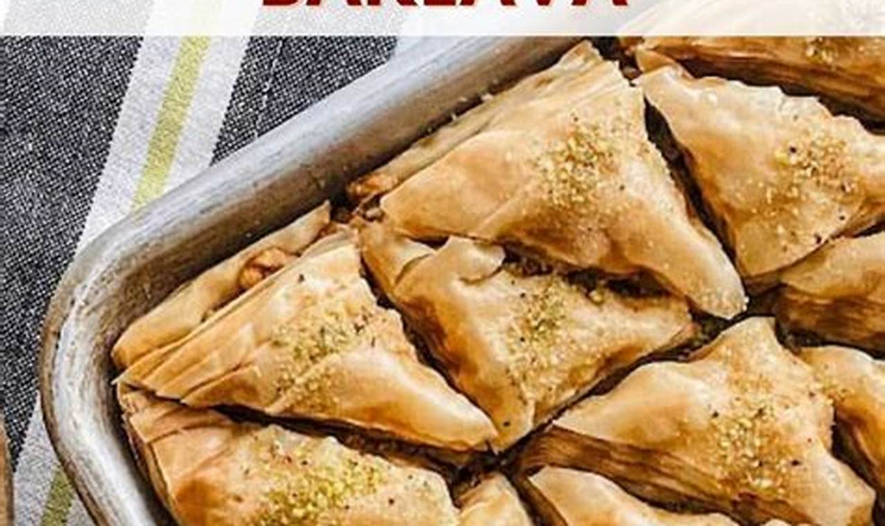 Easy Vegan Baklava Recipe: Sweet & Flaky! | Discover Delicious Vegan Food, Beauty Swaps, and Zero-Waste Tips for a Greener Life
