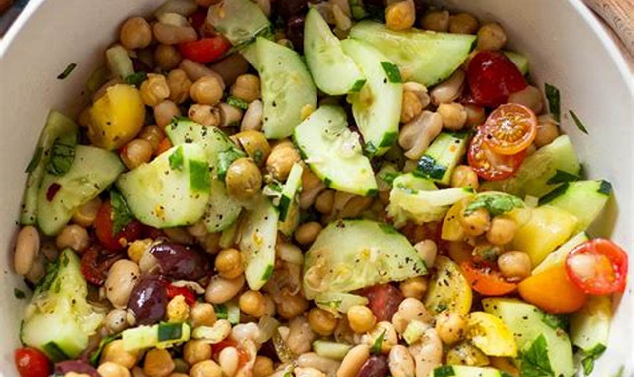 Delicious Vegan Salad Recipes with Beans: Simple &amp; Healthy | Discover Delicious Vegan Food, Beauty Swaps, and Zero-Waste Tips for a Greener Life