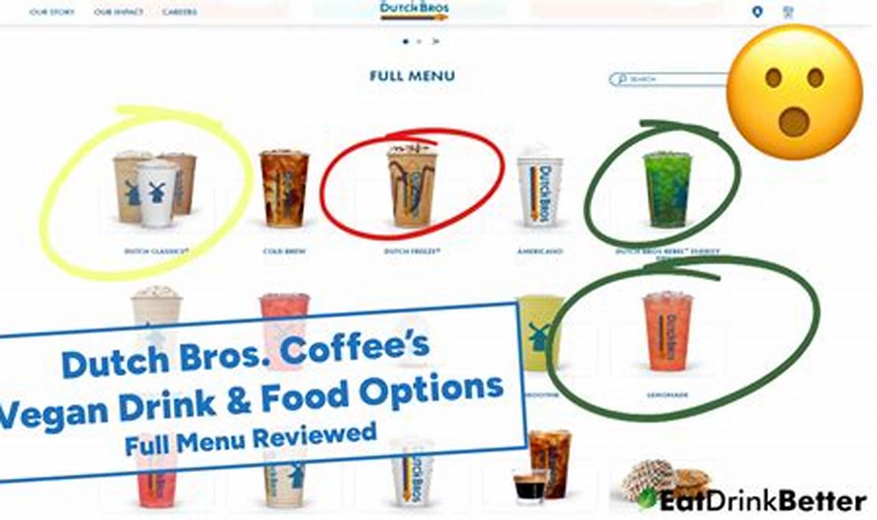 Your Guide to Dutch Bros Vegan Options (Menu & Tips!) | Discover Delicious Vegan Food, Beauty Swaps, and Zero-Waste Tips for a Greener Life