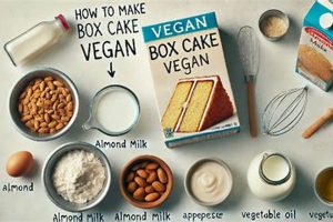 Easy How to Make a Vegan Box Cake (Delicious!) | Discover Delicious Vegan Food, Beauty Swaps, and Zero-Waste Tips for a Greener Life
