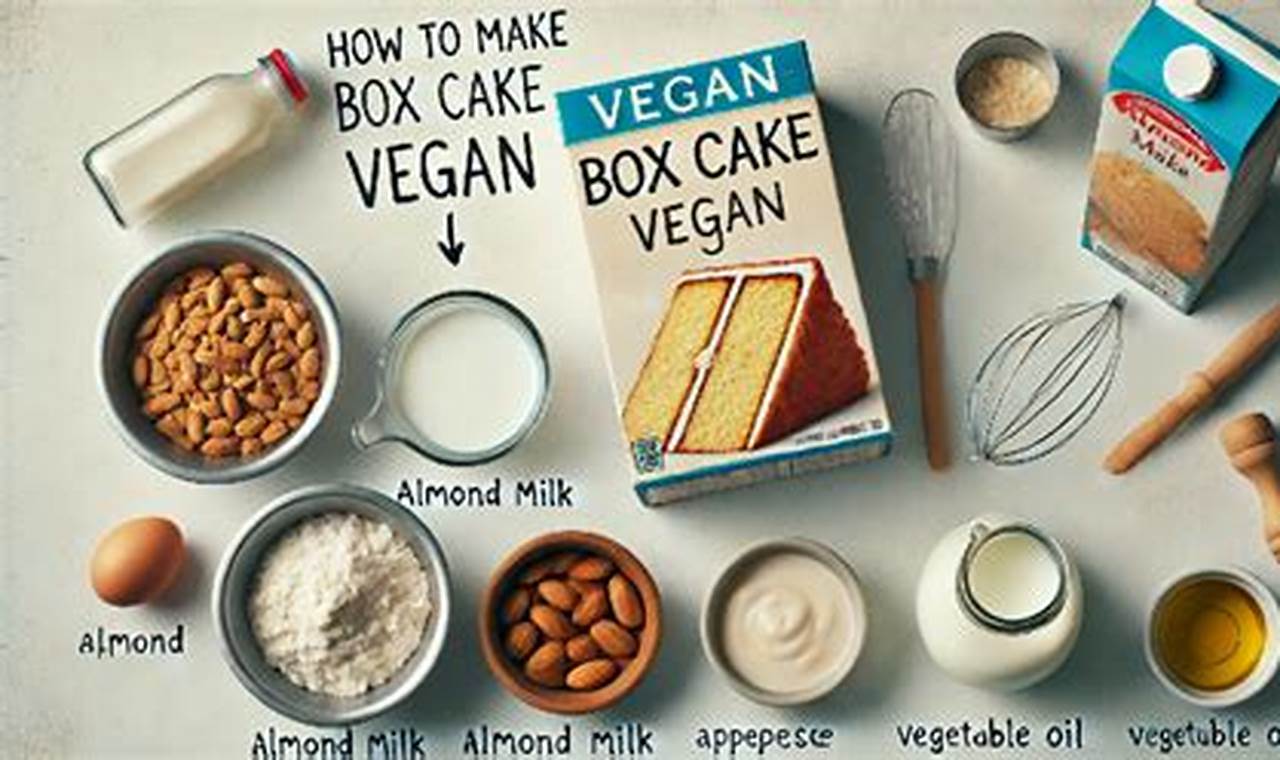 Easy How to Make a Vegan Box Cake (Delicious!) | Discover Delicious Vegan Food, Beauty Swaps, and Zero-Waste Tips for a Greener Life