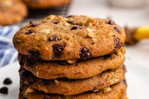 Easy Vegan Banana Chocolate Chip Cookies (Soft & Chewy!) | Discover Delicious Vegan Food, Beauty Swaps, and Zero-Waste Tips for a Greener Life