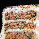 Best Ever Funfetti Vegan Cake Recipe: Easy & Delicious! | Discover Delicious Vegan Food, Beauty Swaps, and Zero-Waste Tips for a Greener Life