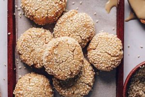 Easy Tahini Cookies Vegan Recipe [Delicious!] | Discover Delicious Vegan Food, Beauty Swaps, and Zero-Waste Tips for a Greener Life