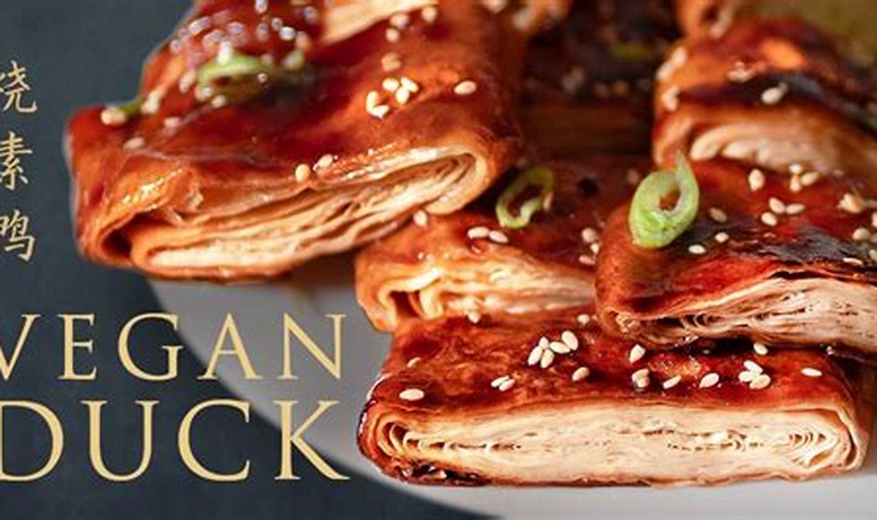 Easy Vegan Duck Recipe: Delicious Plant-Based 'Duck' | Discover Delicious Vegan Food, Beauty Swaps, and Zero-Waste Tips for a Greener Life