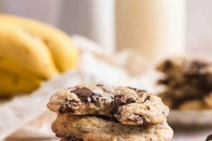 Easy Banana Chocolate Chip Vegan Cookies Recipe! | Discover Delicious Vegan Food, Beauty Swaps, and Zero-Waste Tips for a Greener Life